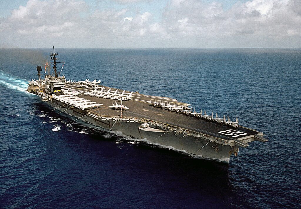 I Sat in the Admiral's Chair… Because the CAG Told Me To | War Stories 2 USS America CV 66 underway in the Indian Ocean on 24 April 1983