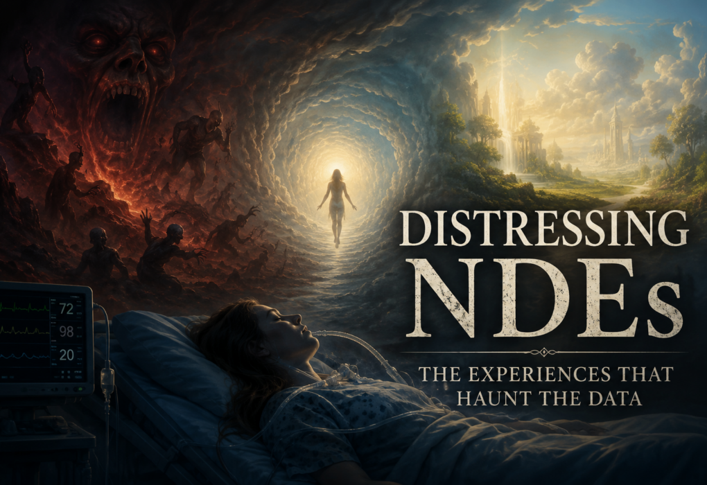 distressing NDEs coma patient between hellish vision and real near-death experience