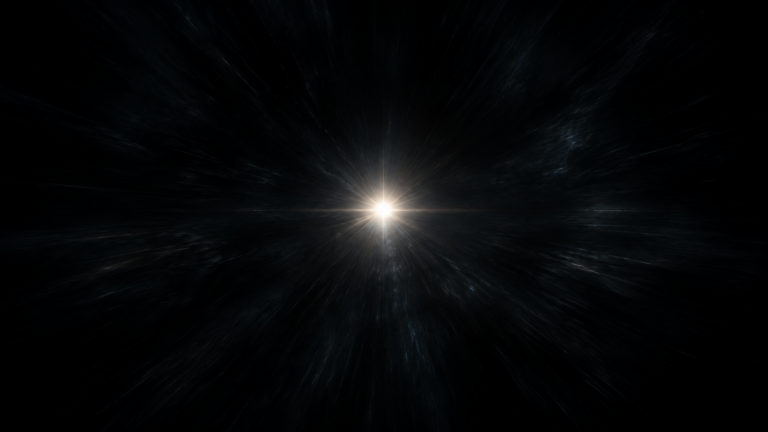 Dark void and tunnel with a distant point of light described in near-death experiences